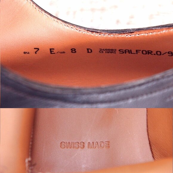 * NIB * $895 Nordstrom BALLY Switzerland US 8 D Chocolate o *add $15 Cedar Trees main image 12
